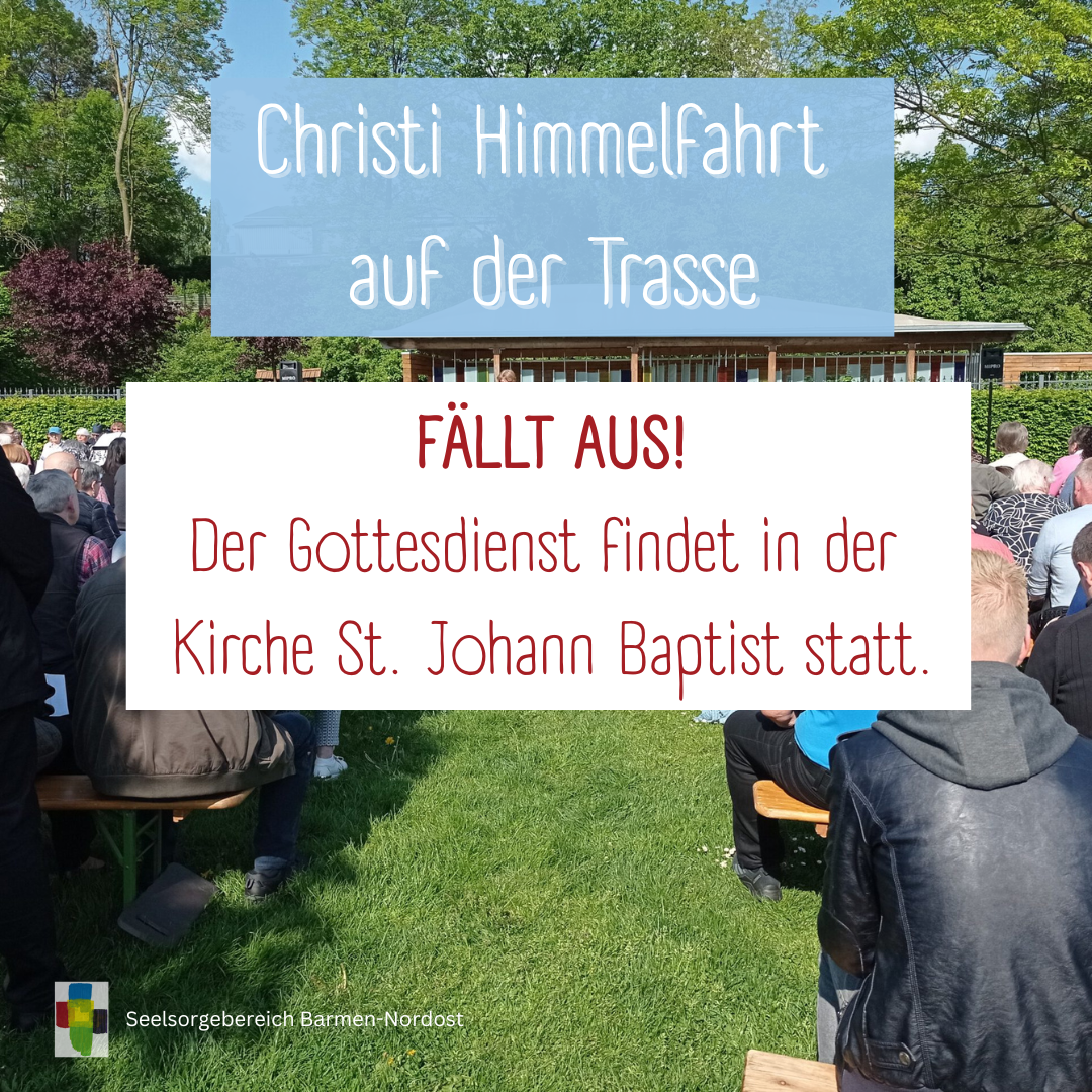 Gottesdienst auf der Trasse fällt aus