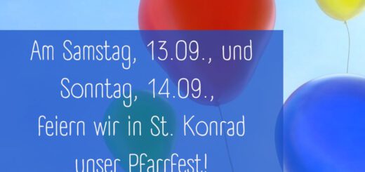 Pfarrfest St. Konrad 13.09.-14.09.