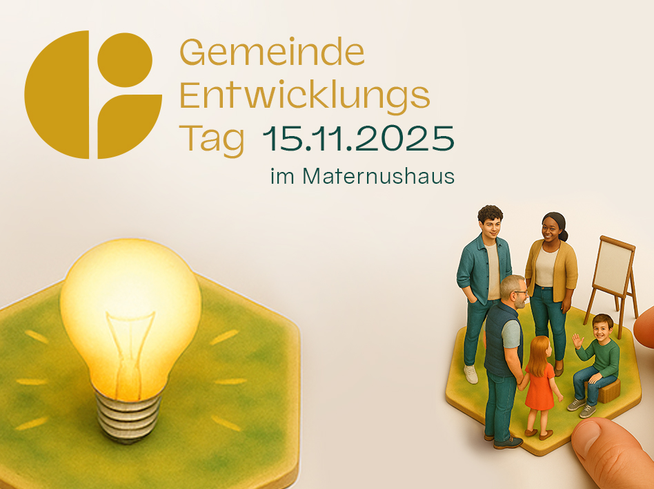 Werbe-Banner zum Gemeinde Entwicklungstag am 15.11.2025