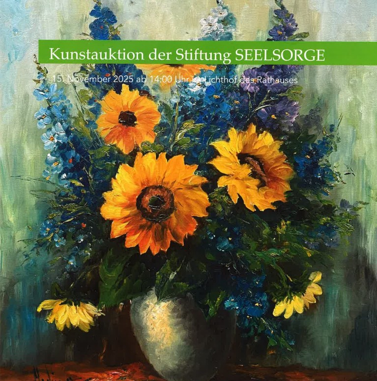 Bild: Blumenstillleben, Öl auf Leinwand, signiert - Bild ist Teil der Auktion