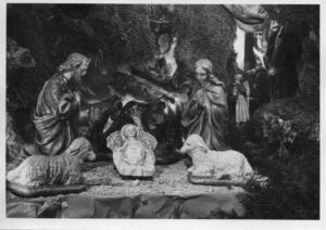 Krippe zu Weihnachten 1950