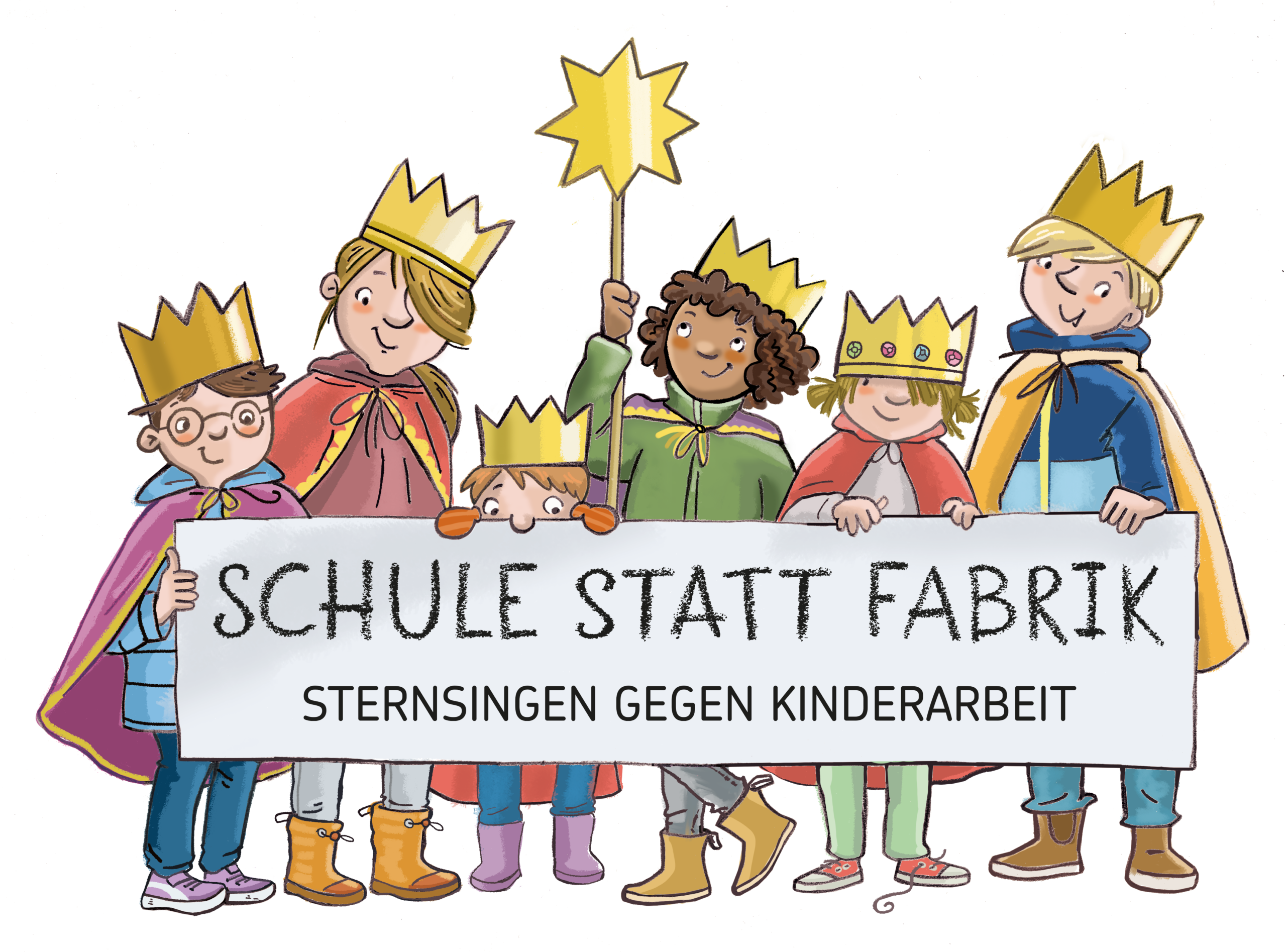 Sternsinger Aktion: Schule statt Fabrik, Sternsingen gegen Kinderarbeit