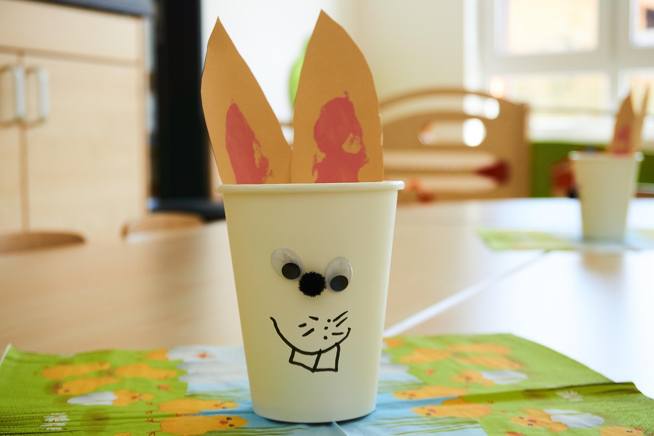 Basteln zu Ostern mit Kindern